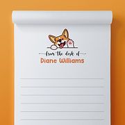 Corgi Designer Notepad