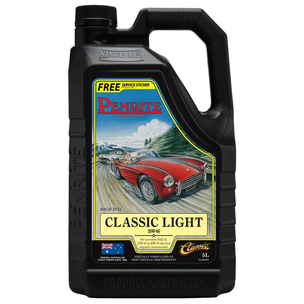 Penrite Classic Engine Oil 20W-60 5L - CLASL005