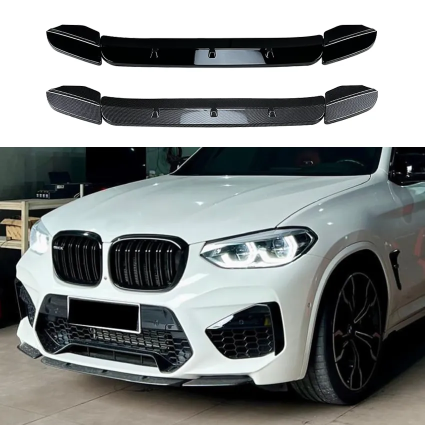 BMW X3 X4 2019–2021 Front Bumper Lip Pre-Facelift ABS