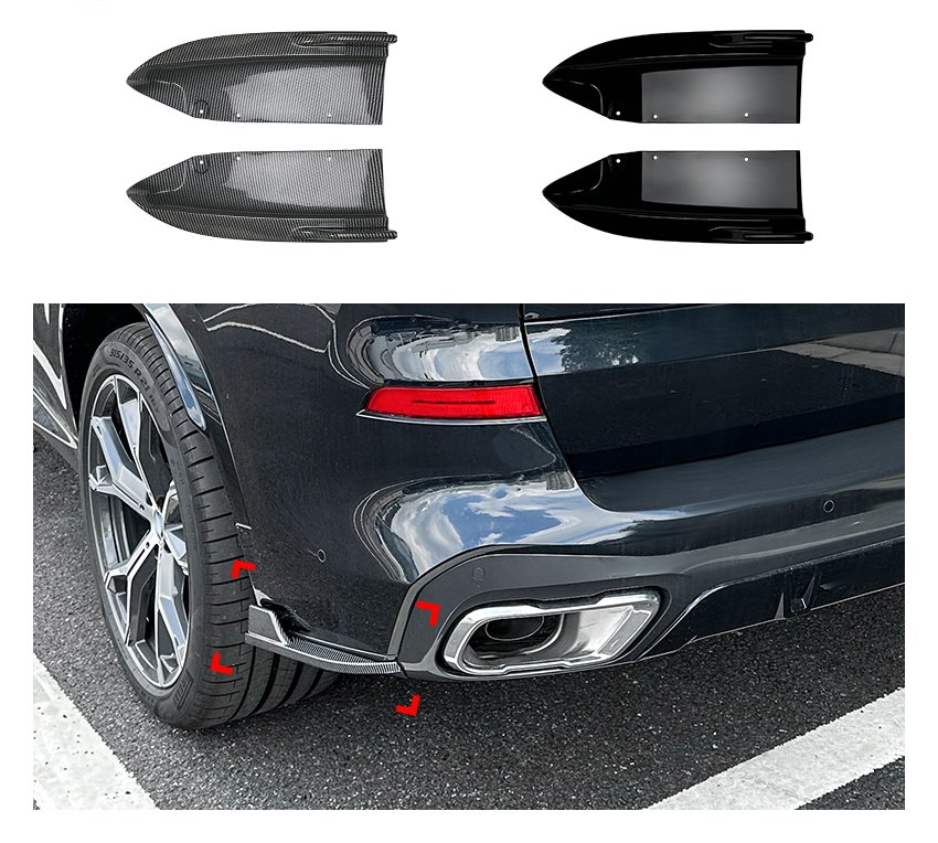 Thumbnail: Suitable For BMW X5 G05 LCI M Sport 2019-2022 Rear Bumper Splitter