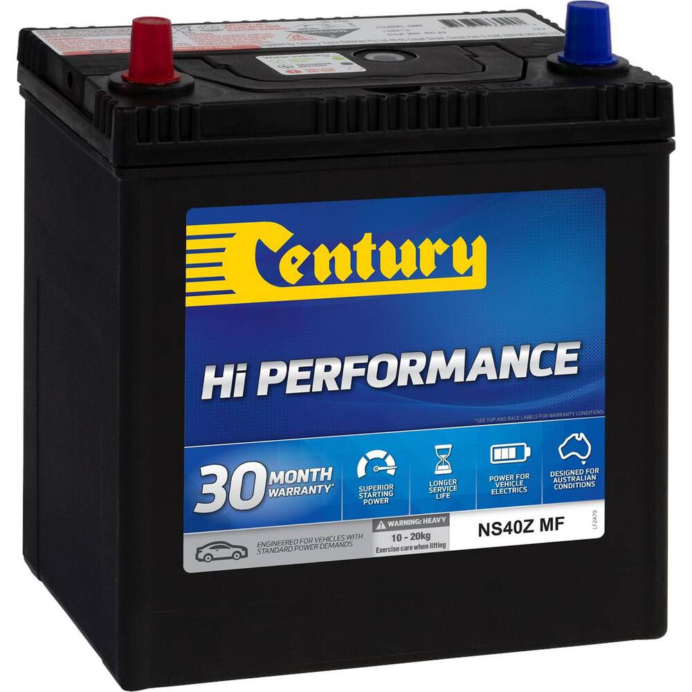 Century Hi Performance Car Battery NS40Z MF