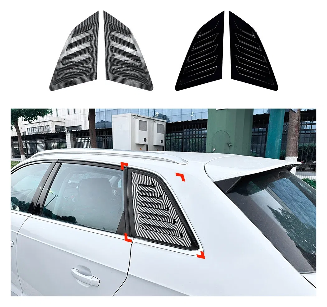Audi A3 S3 8V Sportback Rear Window Shutters Louvers 2014-2020