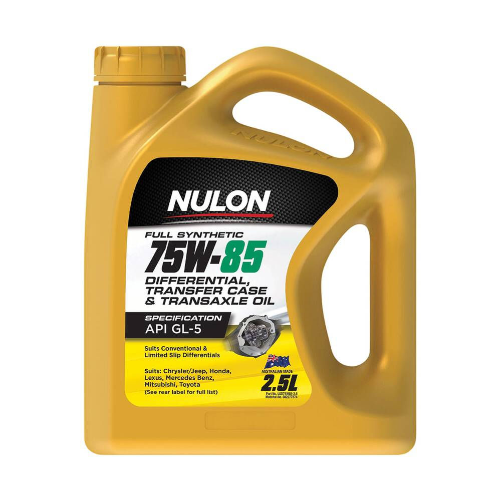Nulon Gear Oil 75W-85 Full Synthetic 2.5 Litre