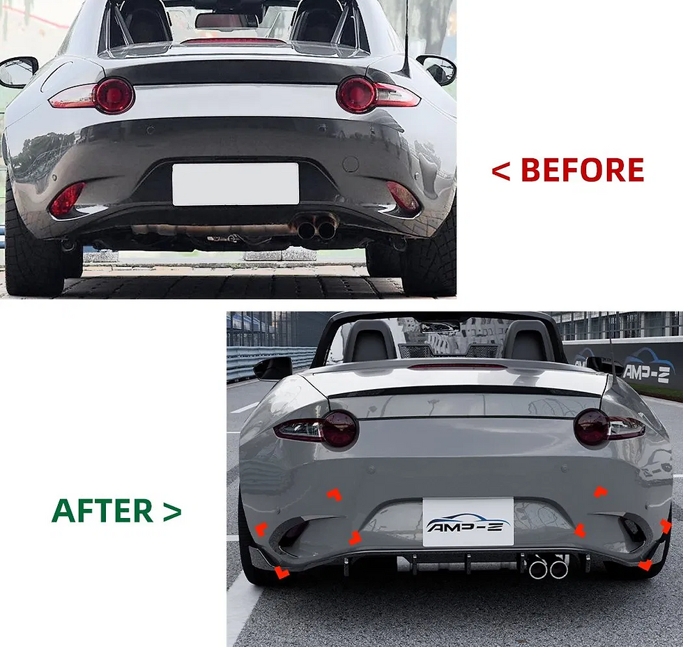 Mazda MX-5 Miata ND Rear Air Vent Splitter 2016+