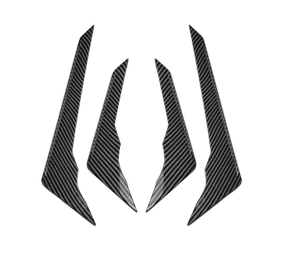 Thumbnail: Audi Q5 FY Facelift S Line 2020-2024 Front Bumper Side Vent Splitter ABS