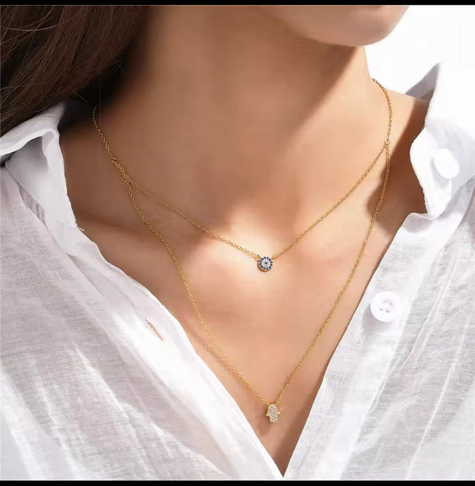 Collier Double Chaîne