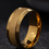 Thumbnail: Textured gold Ring