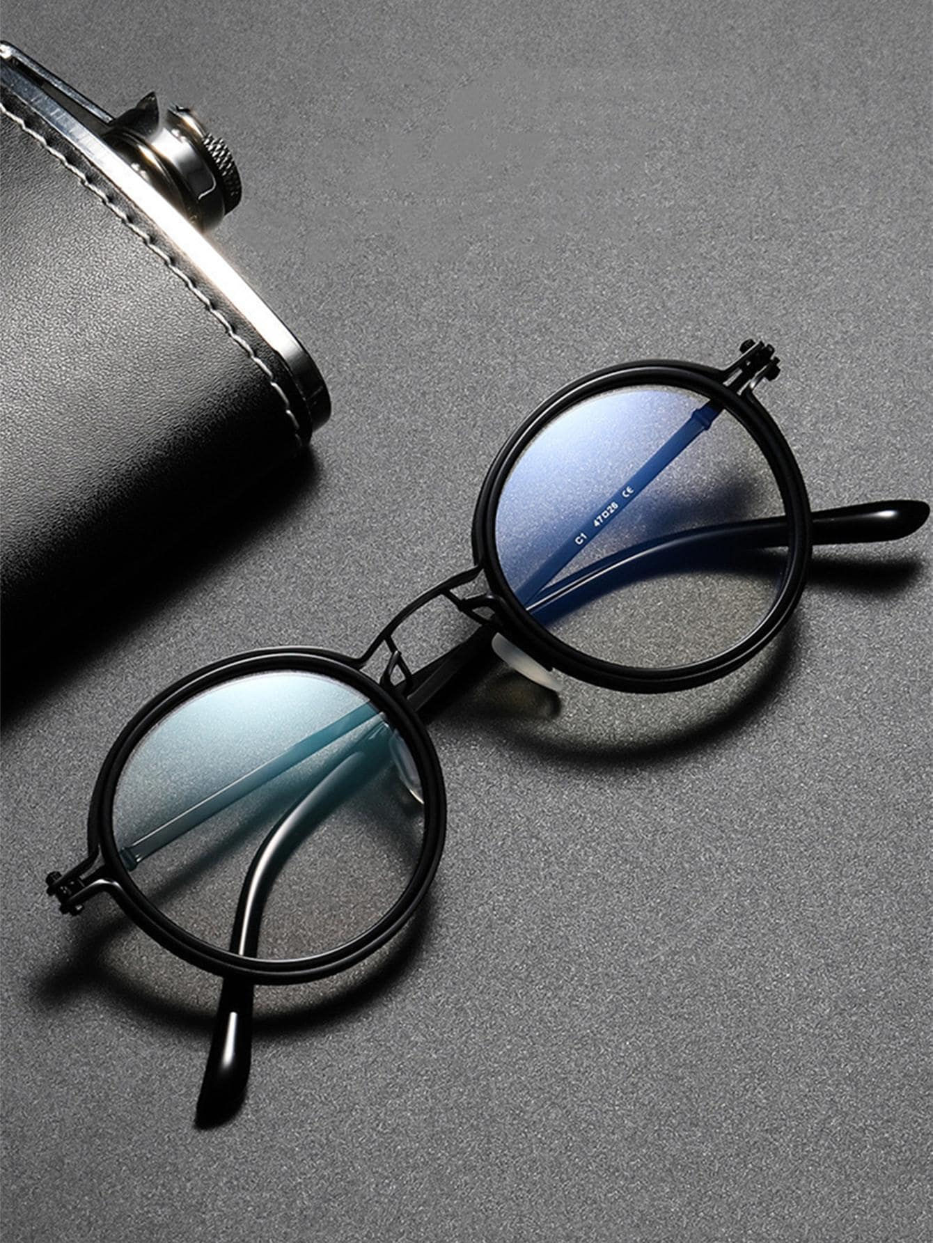 Round Frame Anti Blue Light Glasses