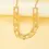 Thumbnail: Rectangle Chain Necklace