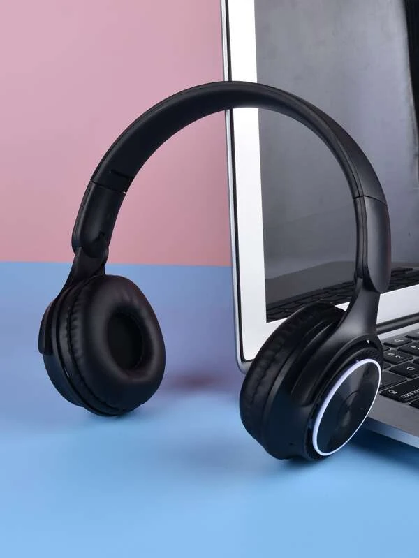 Thumbnail: Luminous Wireless Headset Compatible With Bluetooth