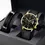 Thumbnail: Men Round Dial Quartz Watch & Bracelet Set