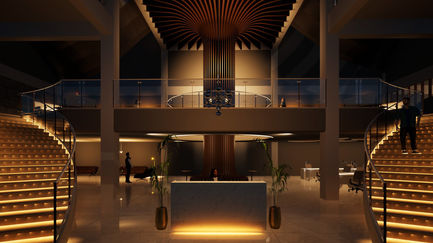 Interior Night Render