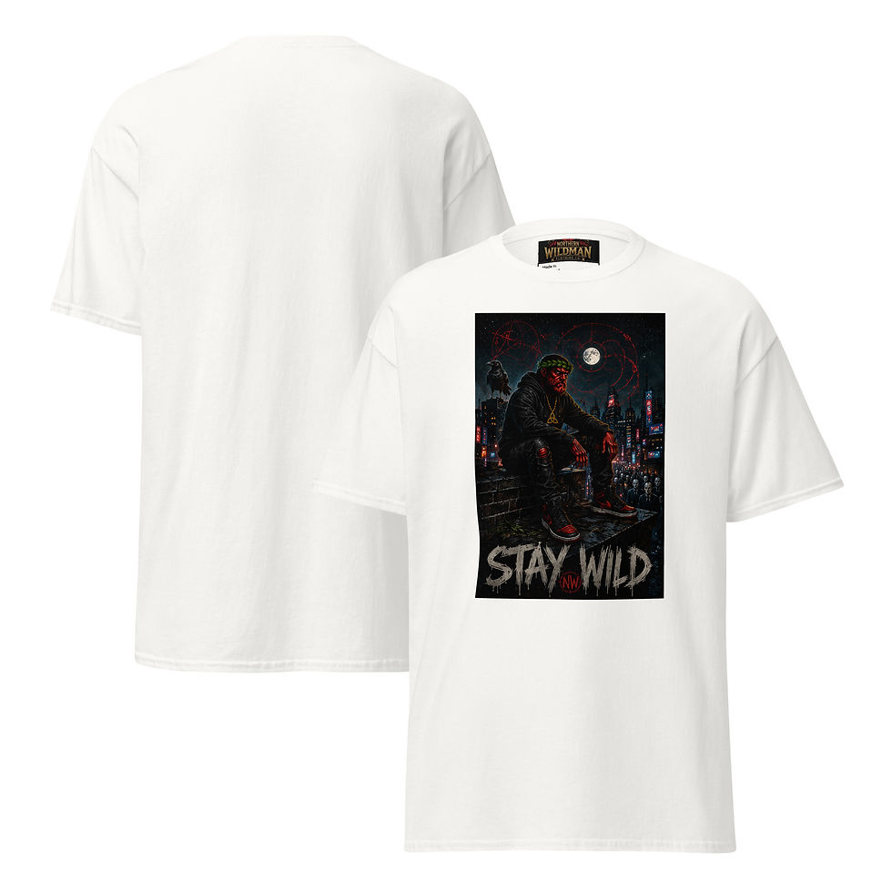 Thumbnail: Stay Wild 100% Cotton Classic Tee