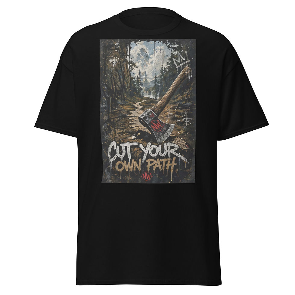 Thumbnail: Cut Your Own Path 100% Cotton T-Shirt