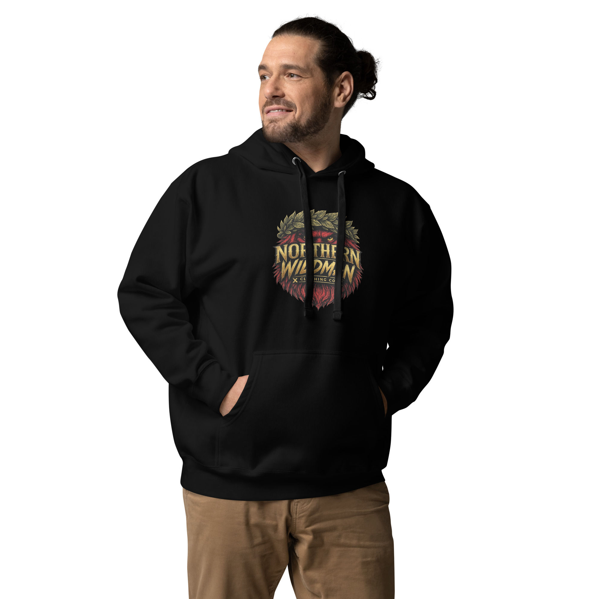 Northern Wild Man Logo Unisex Hoodie