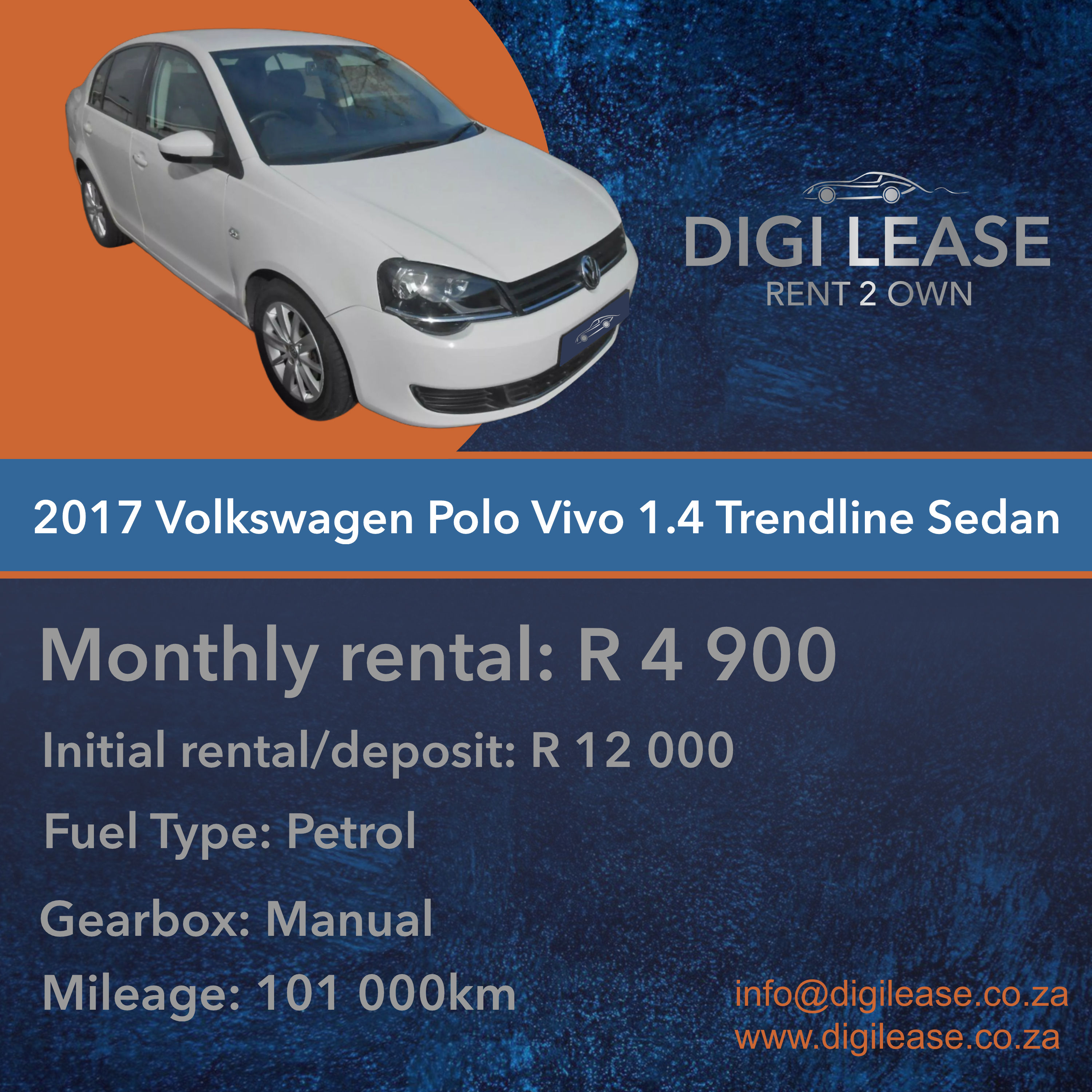 2017 Volkswagen Polo Vivo 1.4 Trendline