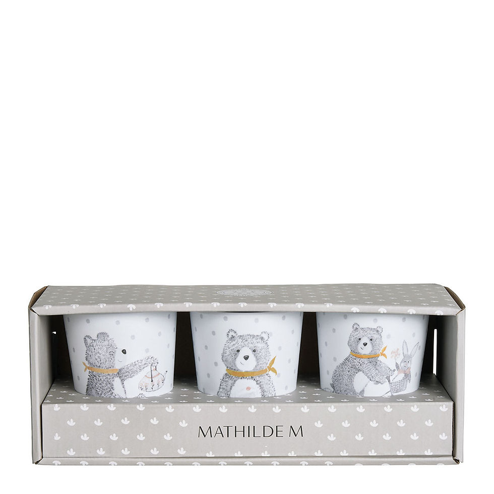Miniature : Set de 3 verres Les Malices de Léon et Arthur enfant MATHILDE M