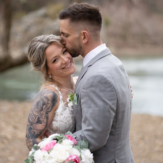 Jacob & Hollie (Mills) Lewis Bride and Groom