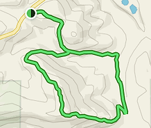 Map of Lookout Mountain Loop
