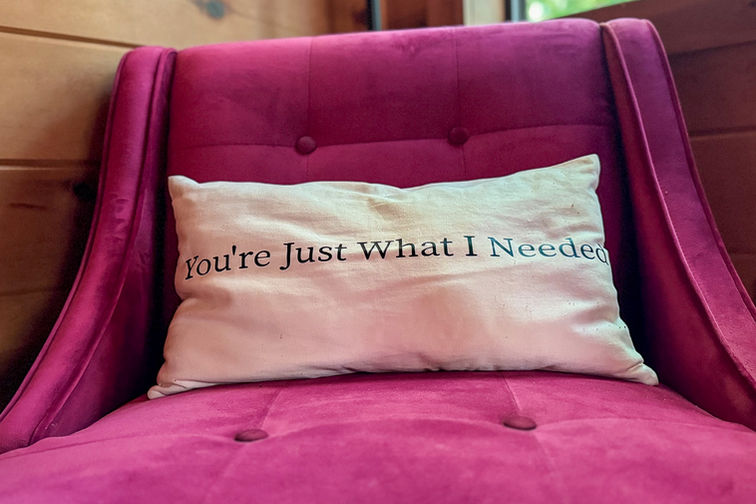 Chair in Reading Nook