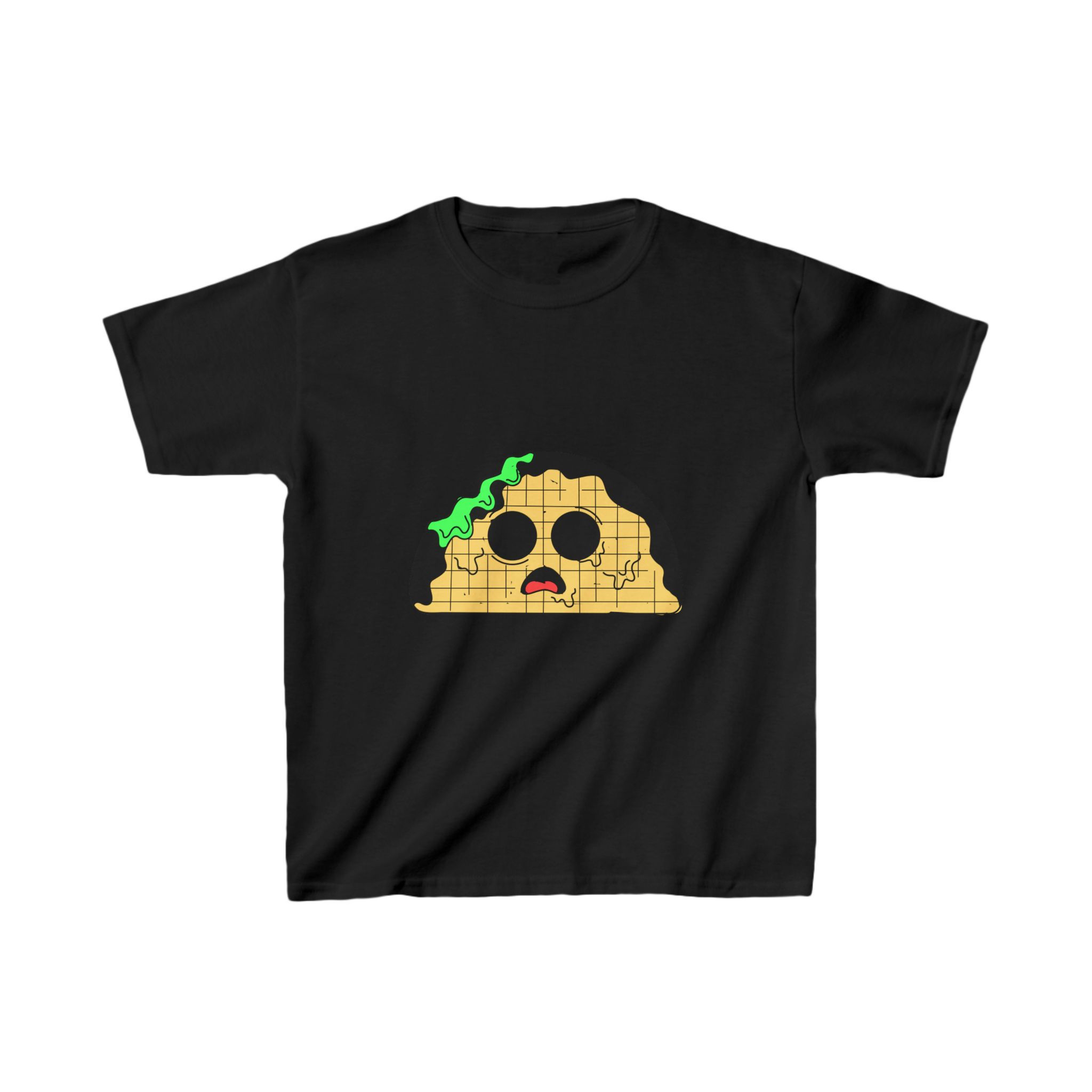 Kids Tee Zombie Ice Cream Taco Brain Eater Shirt