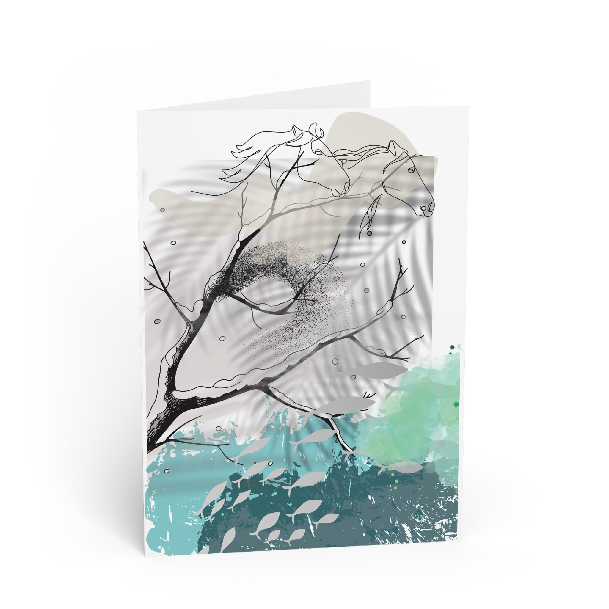 Greeting Card - The Seahorse