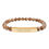 Thumbnail: 'Dance Break' Natural Stone Stretch Bar Bracelet