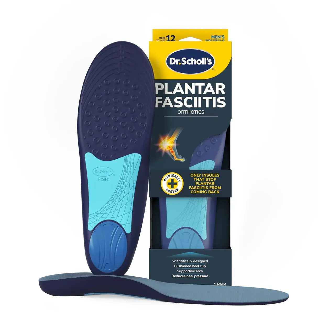 Plantilla Dr. Scholl´s para Fascitis Plantar (Mujer)