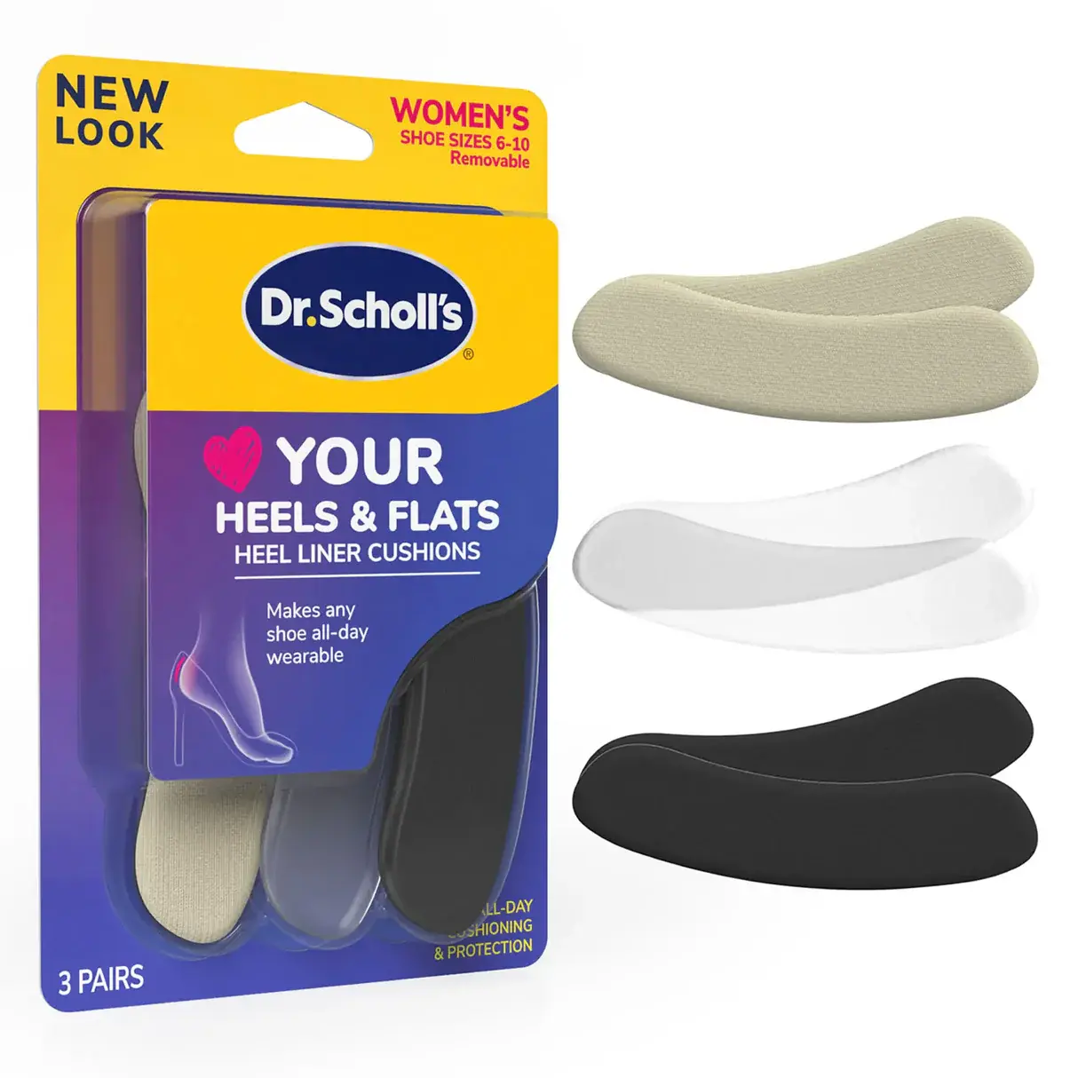 Dr. Scholl´s Almohadillas para el Talón Love Your HEELS & FLATS