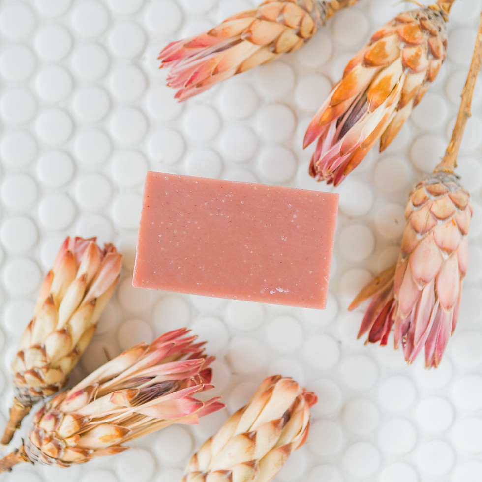 Thumbnail: Exfoliating Pink Clay Face and Body Soap