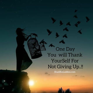 One Day
You will Thank
YourSelf For
Not Giving Up..!!