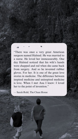 The difference between inspired medicine and uninspired medicine is love.