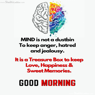 ❝Mind is not a dustbin To keep anger, Hatred and jealousy.It is a treasure box to keep love happin