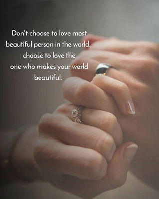 Don't Choose to Love Most Beautiful person in the world