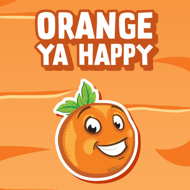 Orange Ya Happy - Gal
