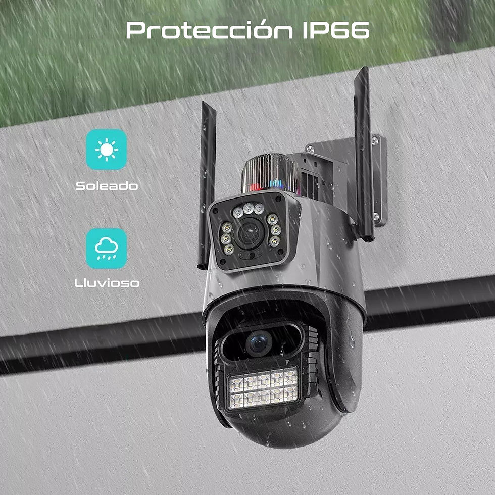 Miniatura: Cámara PTZ Doble lente 3MP*2