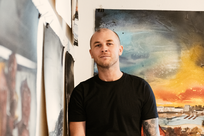 Daniel Zausnig akvarell