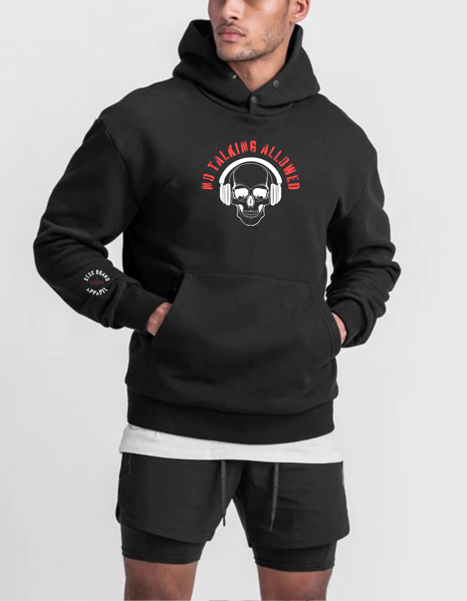 No Talking Allowed Hoodie