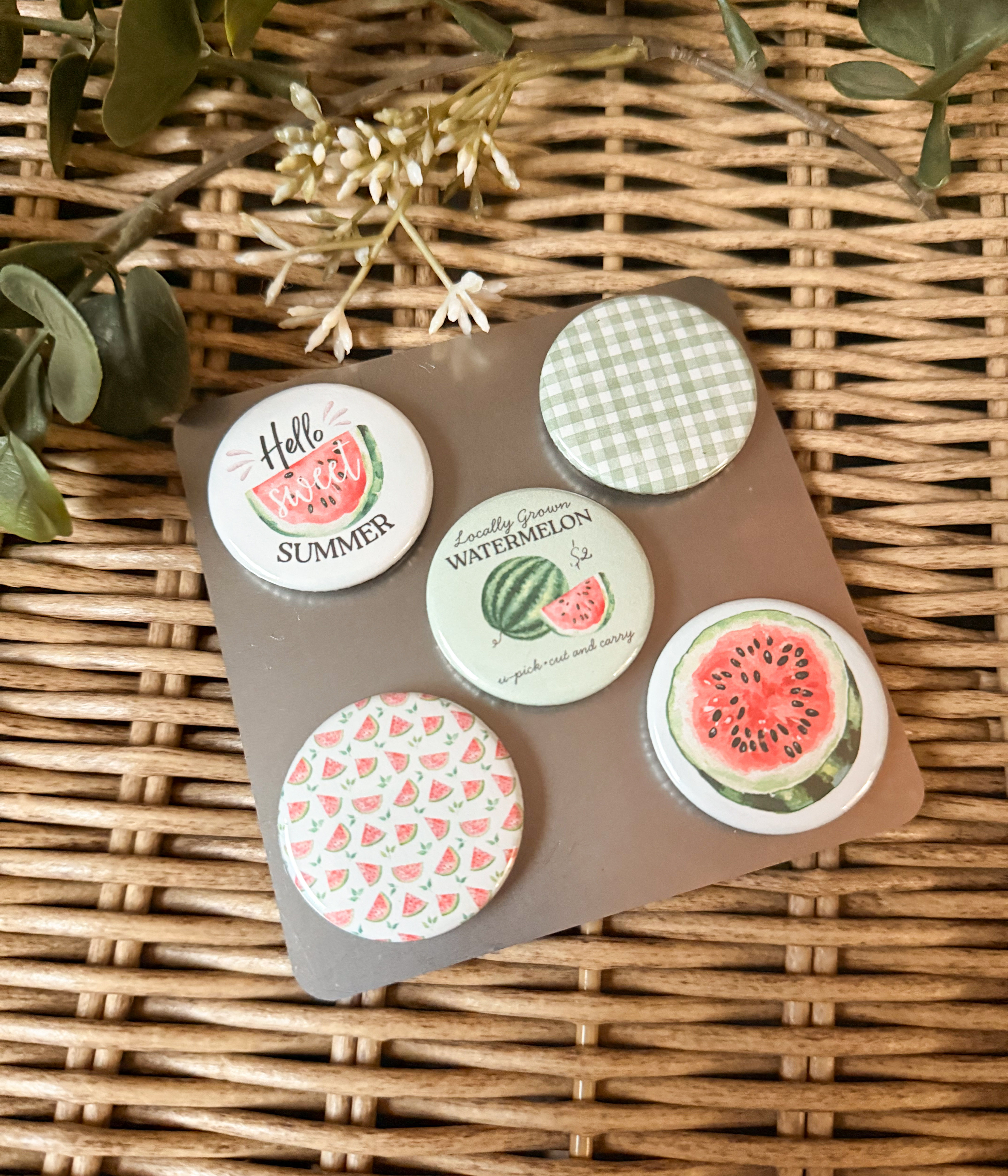 "Sweet Melon" Magnet Set