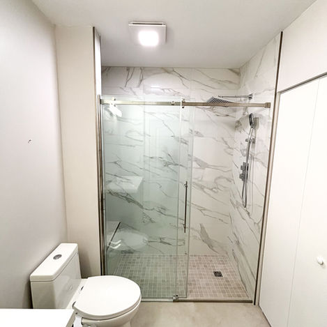 Rénovation de salle de bain à Ahuntsic