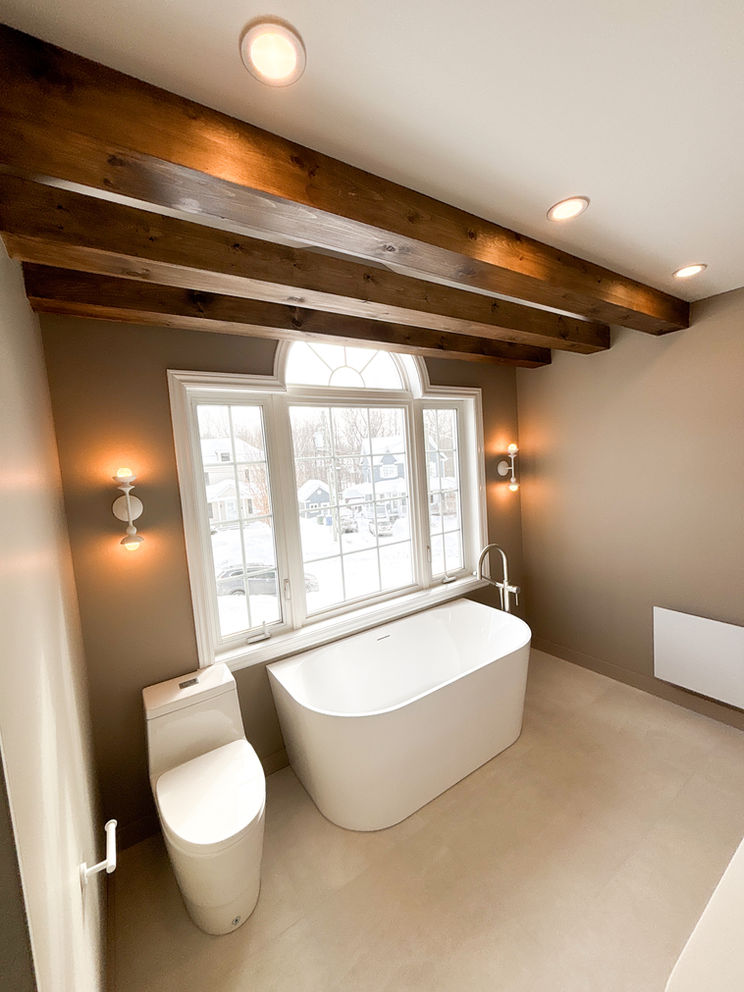 Rénovation de salle de bain à Prévost