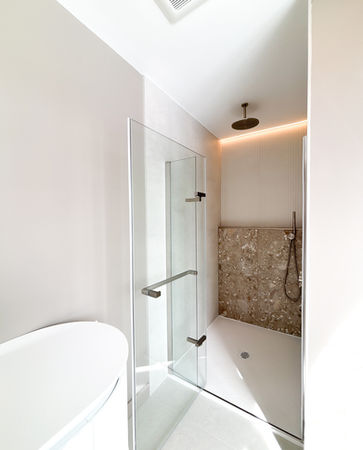 Rénovation de douche à l'italienne à Prévost
