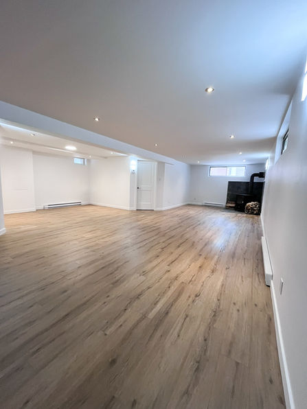 Rénovation de sous-sol à Boisbriand