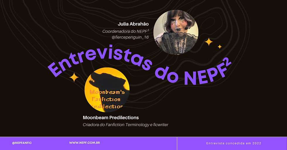 Entrevista com Moonbeam Predilections, criadora do Fanfiction Terminology