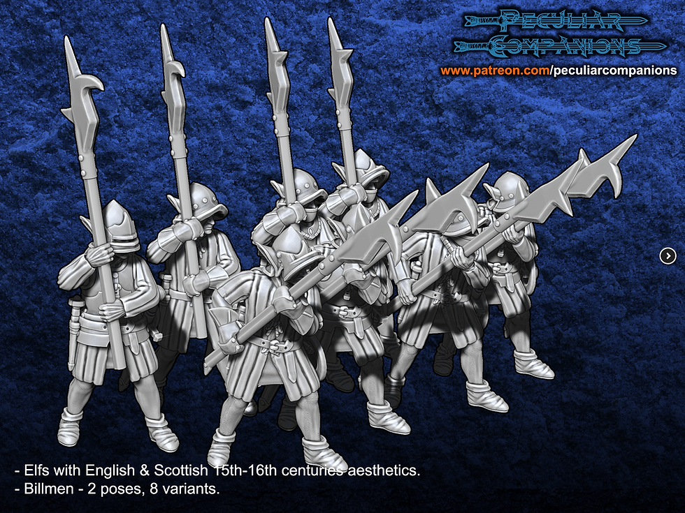 Thumbnail: Anglo-Saxon Elven Billmen