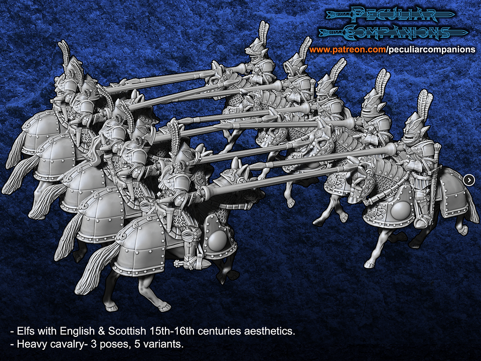 Thumbnail: Aglo-Saxon Elven Heavy Cavalry