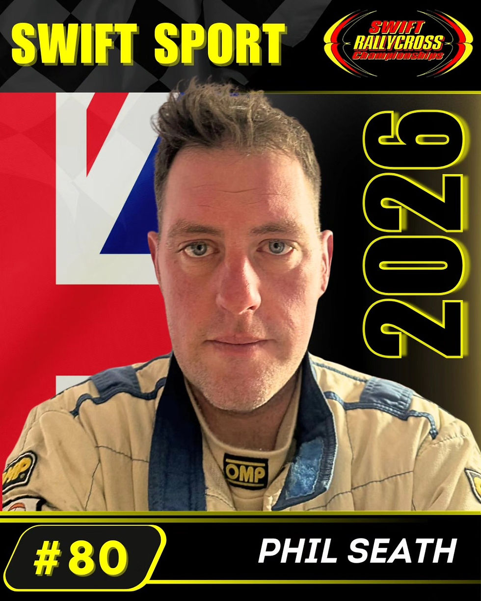 Phil Seath Swift Rallycross Racing Driver