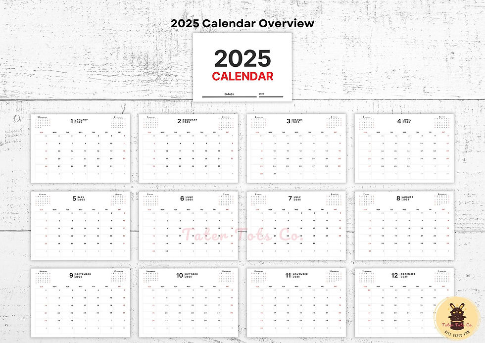 3-Year Calendar (2025 to 2027) in one 12-month Monthly Plan Templates Office | Tater Tots Co. 3-year-calendar-2025-to-2027-in-one-12-month-monthly-plan-templates-office-tater-tots-co