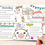 Thumbnail: Cute Christmas Monster Vacation Plan - Holiday Schedule Instant Download PDF