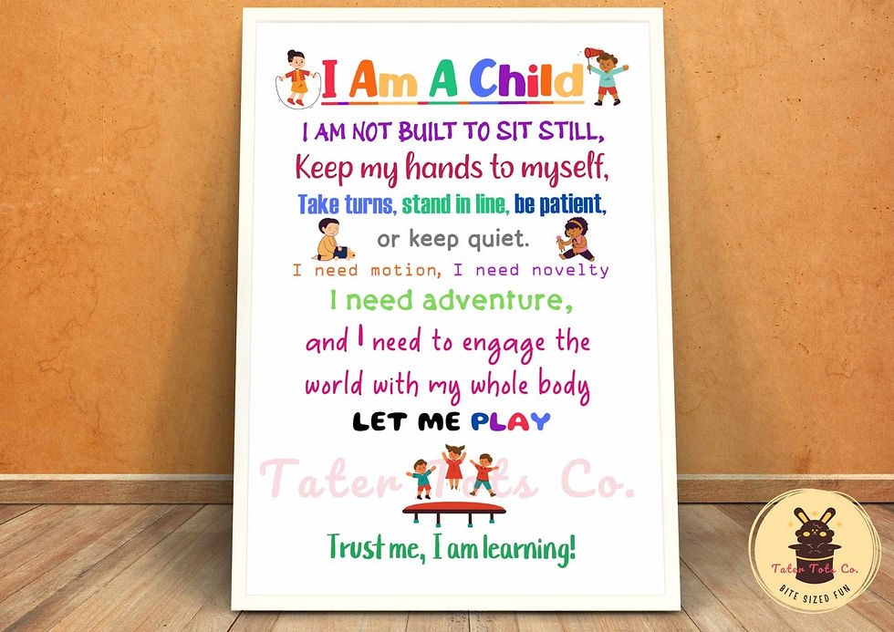 1 to 3 year old baby milestone, I am a child Words of Affirmation, Baby Toddler